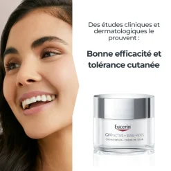 Sensi-Rides crème de jour peau sensible Eucerin - pot de 50ml