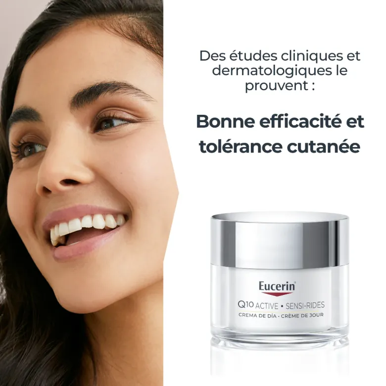 Sensi-Rides crème de jour peau sensible Eucerin - pot de 50ml