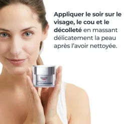 Sensi-rides crème de nuit peau sensible Eucerin - pot de 50ml