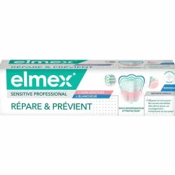 Sensitive professional dentifrice répare et prévient Elmex