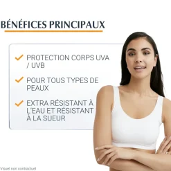 Sensitive protect sun gel crème SPF50+ Eucerin - tube de 200 ml