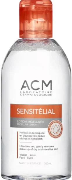 Sensitélial lotion micellaire ACM - Flacon de 250 ml