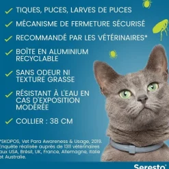 Seresto collier antiparasitaire chats Elanco
