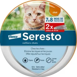 Seresto collier antiparasitaire chats Elanco