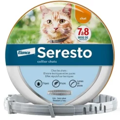 Seresto collier antiparasitaire chats Elanco