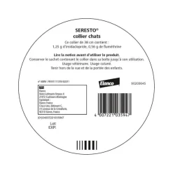 Seresto collier antiparasitaire chats Elanco