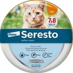 Seresto collier antiparasitaire chats Elanco