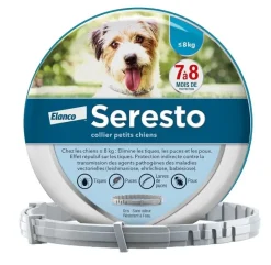 Seresto collier antiparasitaire petits chiens Elanco - 1 collier