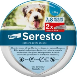 Seresto collier petits chiens Elanco - 2 colliers