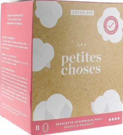 Serviette hygiénique Maxi Les Petites Choses - Boite de 8 serviettes