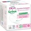 Serviettes hypoallergéniques Normal Love & Green - sachet de 14 serviettes