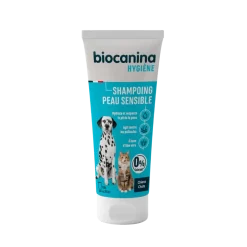 Shampoing peau sensible chien et chat Biocanina - tube de 200 ml