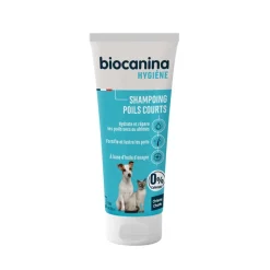 Shampoing poils courts chien et chat Biocanina - tube de 200 ml