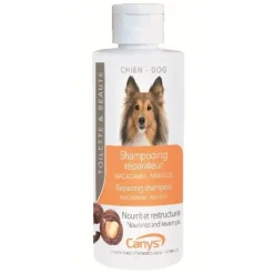 Shampoing réparateur chien macadamia-mangue Canys - flacon de 200ml