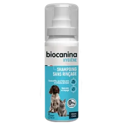 Shampoing sans rinçage chien et chat Biocanina - spray de 100ml