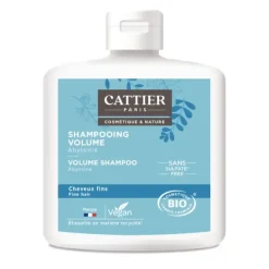 Shampoing sans sulfate volume bio Cattier - flacon 250 ml