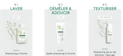 Shampoing sec en poudre extra-doux au lait d’Avoine sans gaz Klorane - flacon de 50 g