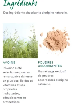Shampoing sec en poudre extra-doux au lait d’Avoine sans gaz Klorane - flacon de 50 g