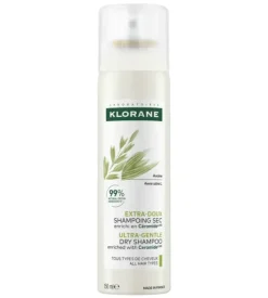 Shampoing sec extra-doux à l'avoine et céramide Klorane - spray de 150ml