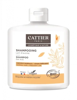 Shampoing Soluté de Yogourt Bio (usage fréquent) Cattier - flacon 250 ml