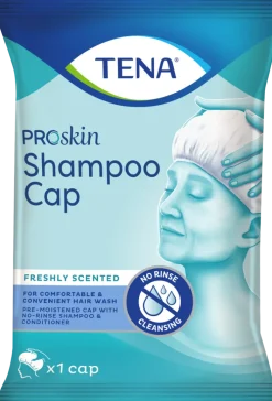 Shampoo Cap proskin Tena - 1 coiffe lavante jetable