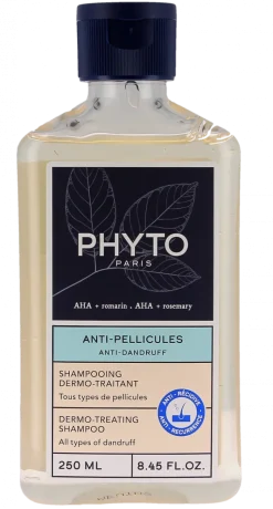 Shampooing anti-pellicules dermo-traitant Phyto - flacon de 250ml