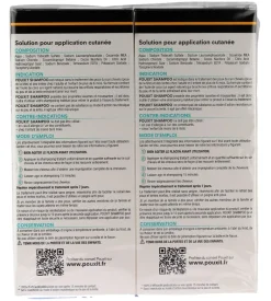 Shampooing anti-poux et lentes Pouxit - lot de 2 flacon de 200ml -25% sur le 2ème