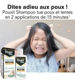 Shampooing anti-poux et lentes traitement Pouxit - flacon de 100ml
