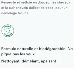 Shampooing démélant Klorane Bébé - tube de 200 ml