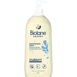 Shampooing doux Biolane - flacon-pompe de 350ml