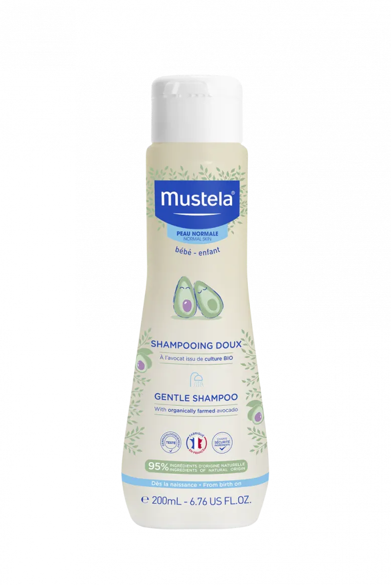 Shampooing doux cheveux délicats Mustela
