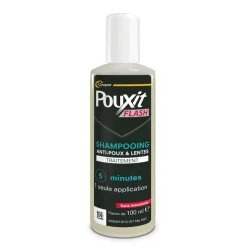 Shampooing Flash traitement anti-poux et lentes Pouxit - offre spéciale lot de 2 flacons de 100ml
