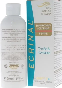 Shampooing fortifiant femme ANP 2+ Ecrinal - flacon de 200ml