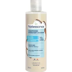 Shampooing hydratant douceur Natessance - flacon de 250ml
