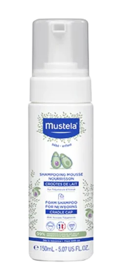 Shampooing mousse nourrisson Mustela - flacon de 150 ml