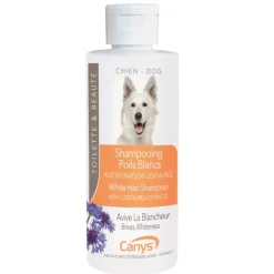 Shampooing poils blancs chien Canys - flacon de 200ml