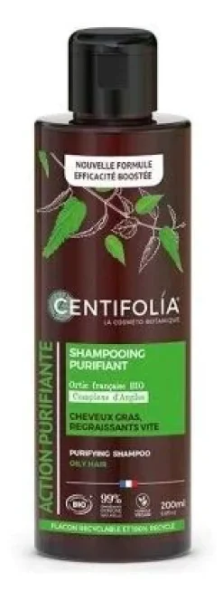 Shampooing purifiant cheveux gras Bio Centifolia - flacon de 200ml