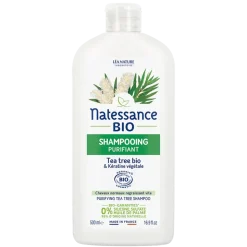 Shampooing purifiant Tea Tree bio Natessance - flacon de 500ml