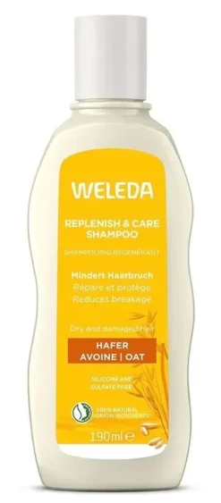 Shampooing régénérant à l'avoine Weleda - tube de 190ml