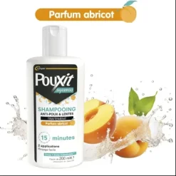 Shampooing traitant anti-poux & lentes parfum abricot Pouxit - lot de 2 flacons de 200ml Offre Spéciale