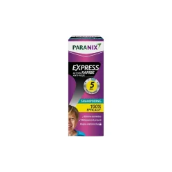 Shampooing traitement anti-poux Express Action Rapide Paranix - flacon de 200 ml + peigne