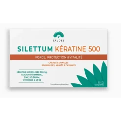 Silettum kératine 500 Jaldes - boite de 40 comprimés