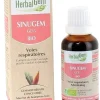Sinugem voies respiratoires bio Herbalgem - flacon de 30 ml