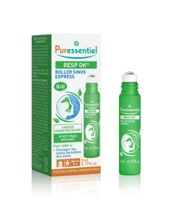 Sinus express aux 6 huiles essentielles bio Puressentiel - roll-on de 6ml