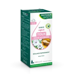 Sirop enfant toux sèche et grasse Phytosun Arôms - flacon de 120 ml