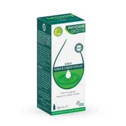 Sirop gorge et cordes vocales Phytosun arôms - flacon de 150 ml
