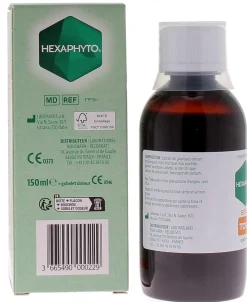 Sirop toux adultes Hexaphyto - flacon de 150ml