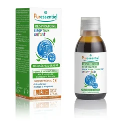 Sirop toux sèche et grasse enfant dès 1 an Puressentiel - flacon de 140ml