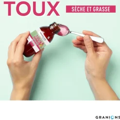 Sirop toux sèche et grasse Granions - flacon de 120ml