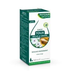 Sirop toux sèche et grasse Phytosun Arôms – 120 ml